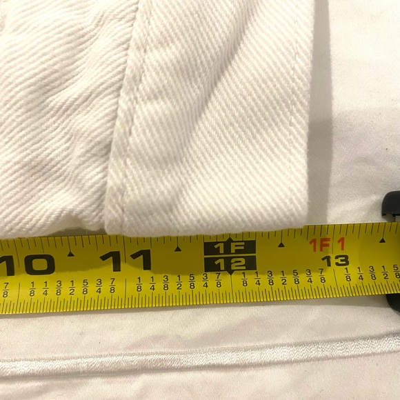 Gap White Denim Jacket with Silver Hardware | Size S - Picture 8 of 8